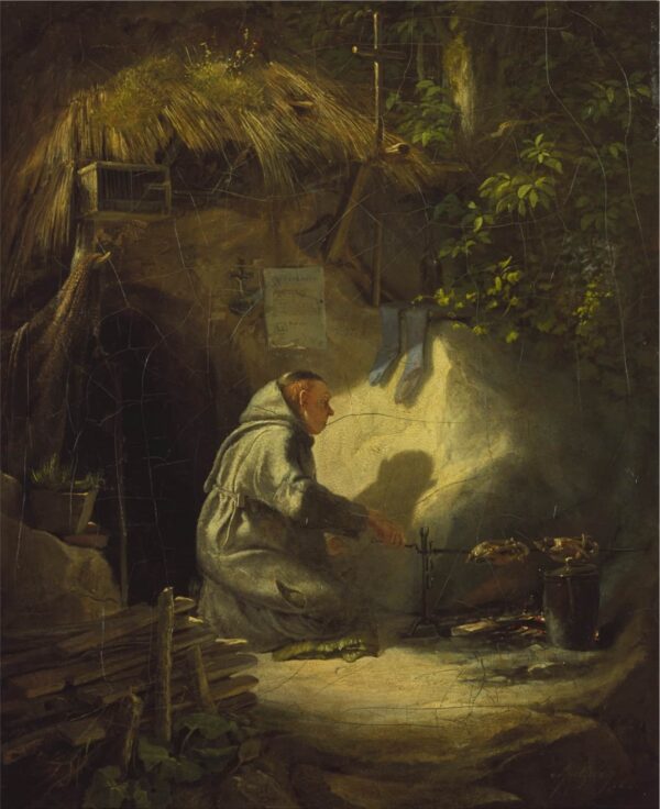 Ermite, rôtissant des poulets – Carl Spitzweg Carl Spitzweg 2024-11-21