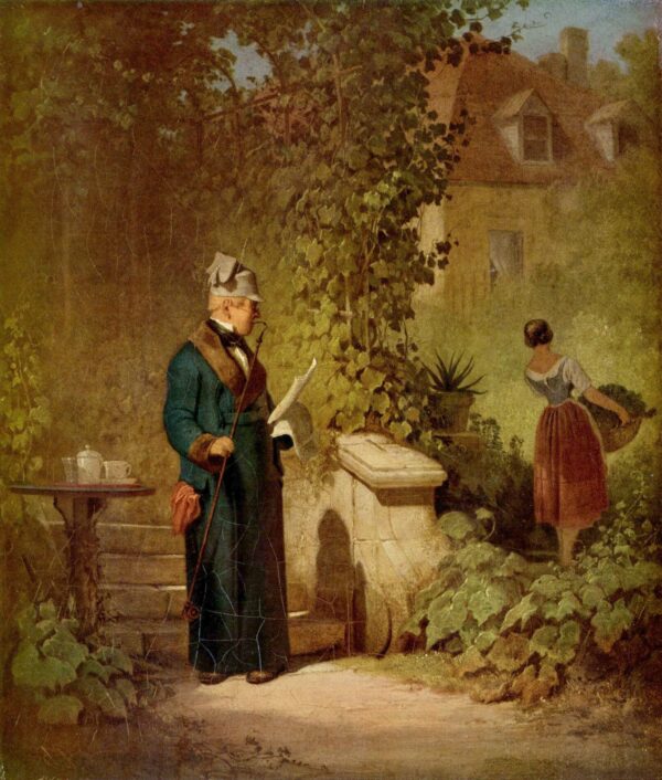 Lettore di giornali in giardino – Carl Spitzweg Carl Spitzweg 2024-12-03