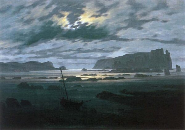 La mer du Nord al chiaro di luna – Caspar David Friedrich Caspar David Friedrich 2024-11-14