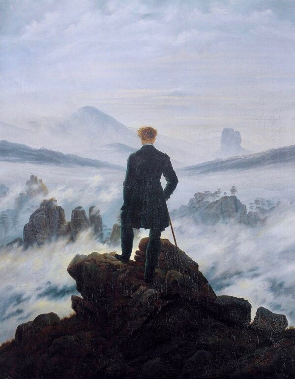 Il viaggiatore contemplante un mare di nuvole – Caspar David Friedrich Caspar David Friedrich 2024-11-14