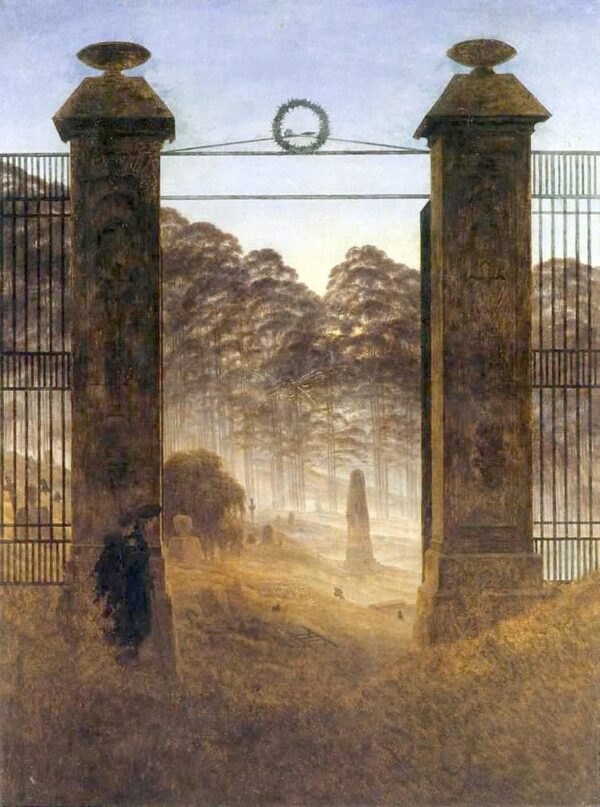 L’ingresso del cimitero – Caspar David Friedrich Caspar David Friedrich 2024-11-14