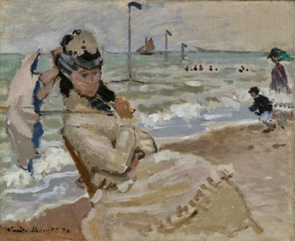 Camille sulla spiaggia di Trouville – Claude Monet Claude Monet 2024-11-21