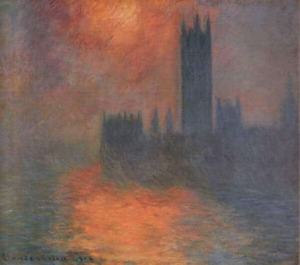 Le Parlement, coucher de soleil (W 1607) – Claude Monet Claude Monet 2024-11-21