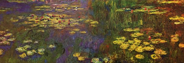 Dettaglio dei nenufari di Monet al Museo dell’Orangerie a Parigi – Claude Monet Claude Monet 2024-11-21