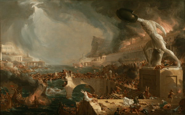 Il corso dell’Impero: Distruzione – Thomas Cole Quadri Popolari 2024-11-14