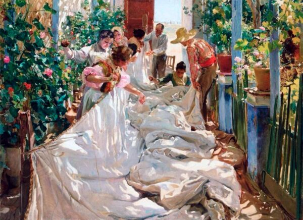 Cucendo la vela – Sorolla Joaquín Sorolla 2025-01-28