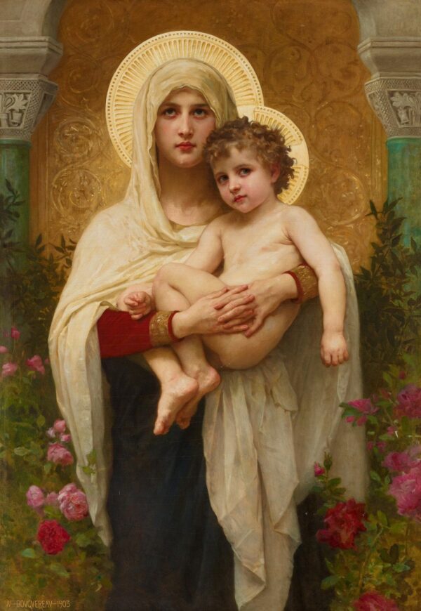 La Madone delle Rose – William Bouguereau William Bouguereau 2024-11-20