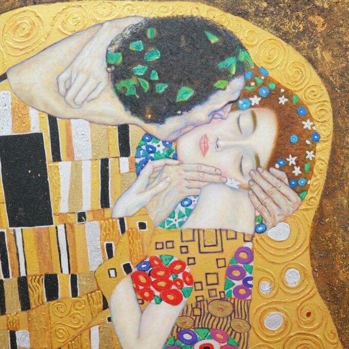 Il bacio (Gustav Klimt) – Riproduzione in stock – 200 x 200 cm Gustav Klimt 2024-09-19 8