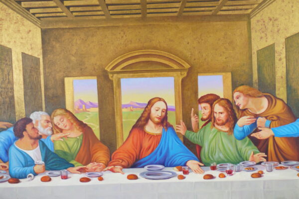 La Cenacolo (Leonardo Da Vinci) Grade B – Riproduzione disponibile in magazzino – 270 X 160 CM La Galleria d'Arte 2024-11-21 5