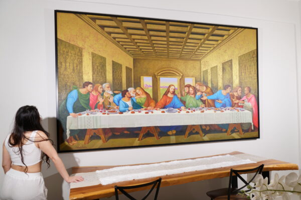 La Cenacolo (Leonardo Da Vinci) Grade B – Riproduzione disponibile in magazzino – 270 X 160 CM La Galleria d'Arte 2024-11-21 3