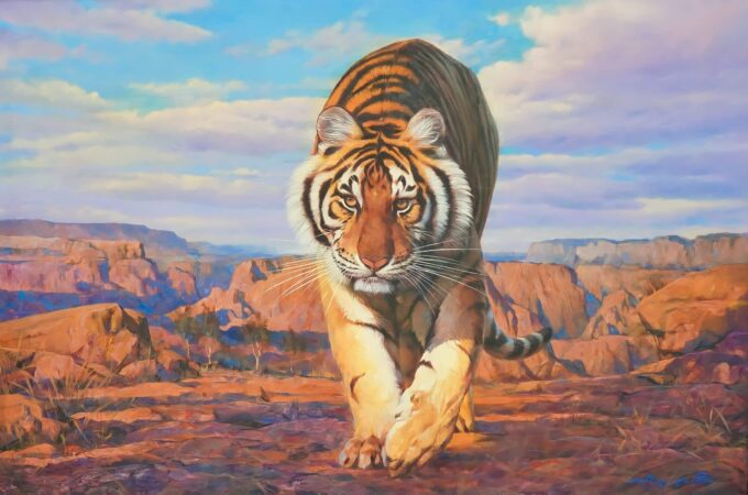 Tigre in caccia – 150 x 100 cm La Galleria d'Arte 2024-09-19 2