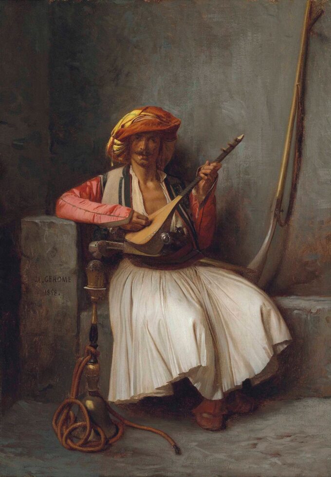 Il suonatore di mandolino – Jean-Léon Gérôme Jean-Léon Gérôme 2024-09-20 2