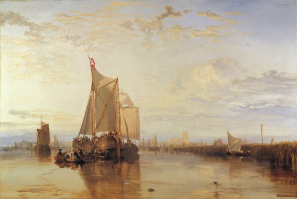 Dort ou Dordrecht, il pacchetto di Dort, barca di Rotterdam in bonaccia – William Turner William Turner 2024-11-21