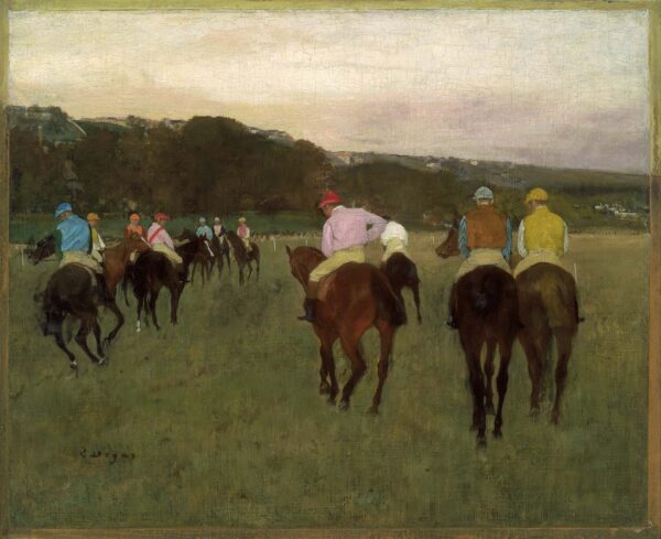 Cavalli da corsa a Longchamp – Edgar Degas Edgar Degas 2024-11-14