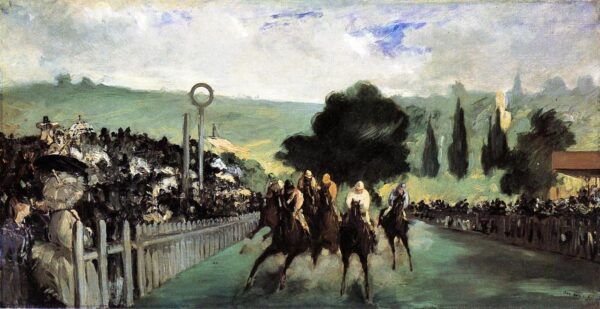 Le corse a Longchamp – Edouard Manet Édouard Manet 2024-11-14