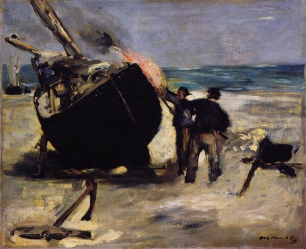 Le Bateau goudronné – Edouard Manet Édouard Manet 2024-11-14