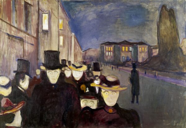 Serata sull’avenue Karl Johan – Edvard Munch Edvard Munch 2024-11-14