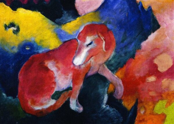 Cane rosso – Franz Marc Franz Marc 2024-11-13