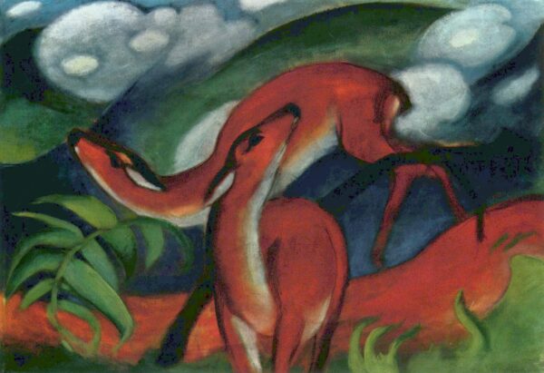 Cerf rosso II – Franz Marc Franz Marc 2024-11-13