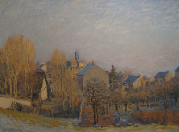 Gel à Louveciennes – Alfred Sisley Alfred Sisley 2024-11-14