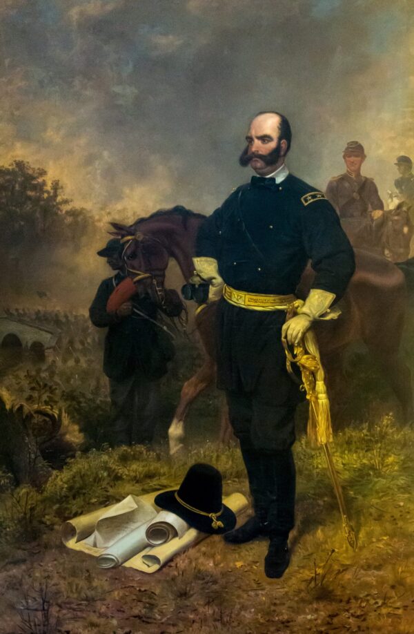 Il generale Ambrose Burnside ad Antietam – Emanuel Leutze Emanuel Leutze 2024-11-14