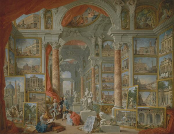 Galleria di vedute della Roma moderna – Giovanni Paolo Pannini Giovanni Paolo Pannini 2024-11-14