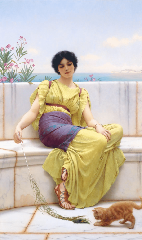 Oziosità – John William Godward John William Godward 2024-11-21