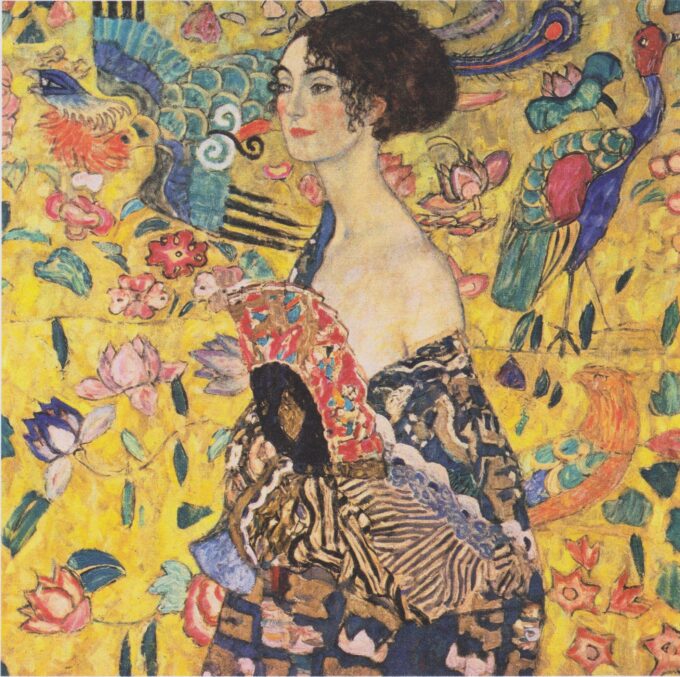 La dama con l’eventaglio o donna con l’Abanico – Gustav Klimt Gustav Klimt 2024-09-19