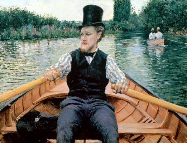 Rameur con cilindro alto – Caillebotte Gustave Caillebotte 2025-01-30