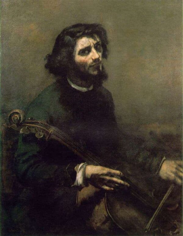 Le violoncelliste – Gustave Courbet Gustave Courbet 2024-11-09