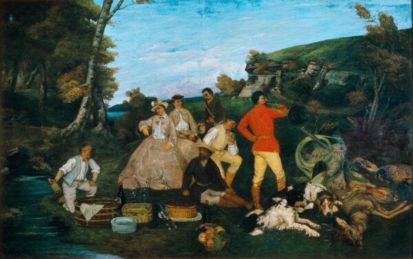 Il picnic del cacciatore – Gustave Courbet Gustave Courbet 2024-11-21