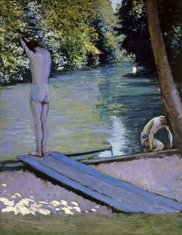 Bagni sulla riva del fiume Yerres – Caillebotte Gustave Caillebotte 2025-01-29