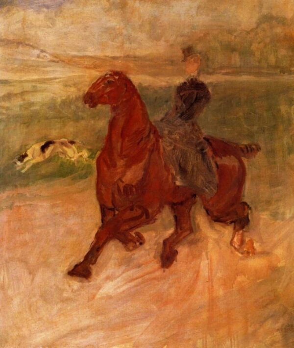 Donna cavallerizza e cane – Toulouse Lautrec Henri de Toulouse-Lautrec 2024-11-20