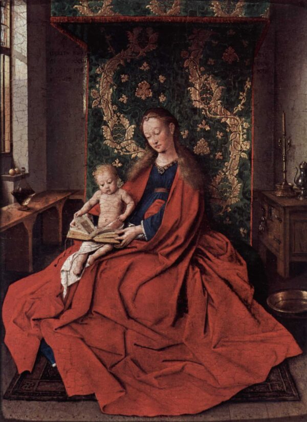 Madonna con il Bambino in lettura – Jan Van Eyck Jan Van Eyck 2024-11-14