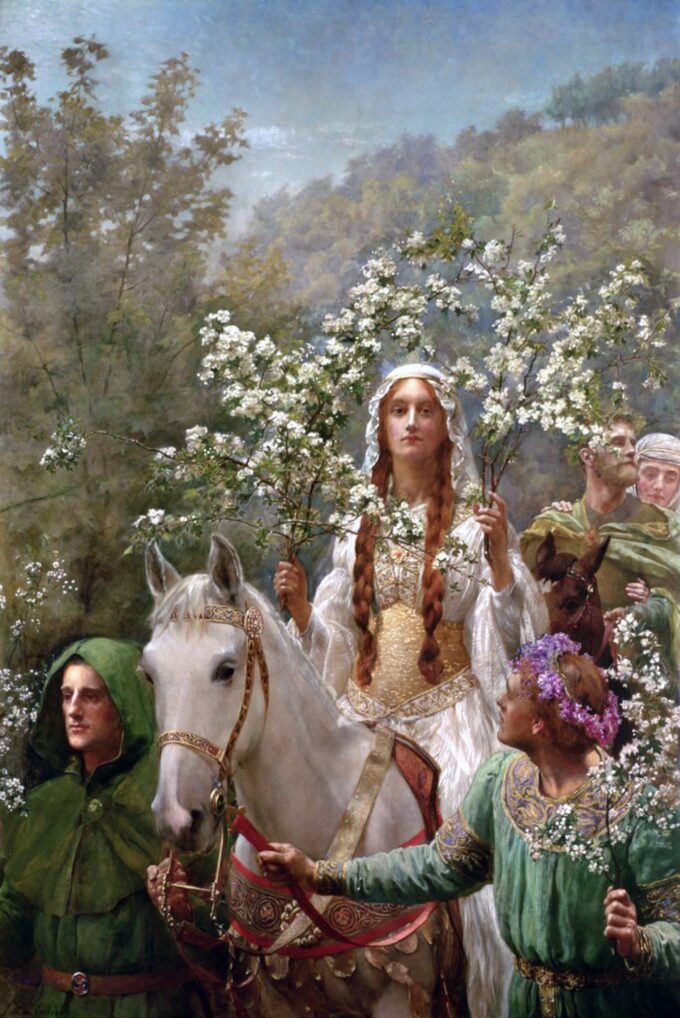 Le mai de la Reine Guenièvre di John Collier John Collier 2024-09-20 2