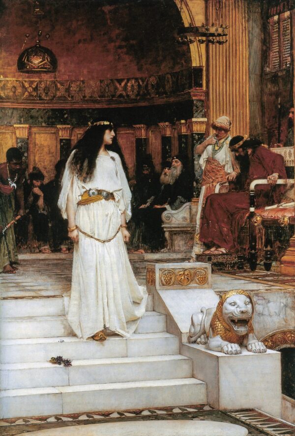 Mariamne lasciando il tribunale di Erode – John William Waterhouse John William Waterhouse 2024-11-14