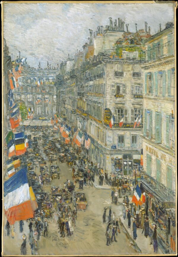 Quattordici luglio, rue Daunou, 1910 – Childe Hassam Childe Hassam 2024-11-21