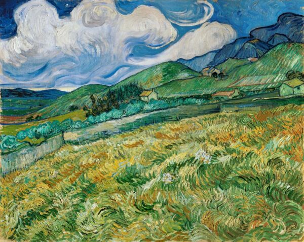 Paesaggio di montagna dietro l’ospedale Saint-Paul – Van Gogh Vincent Van Gogh 2024-11-21