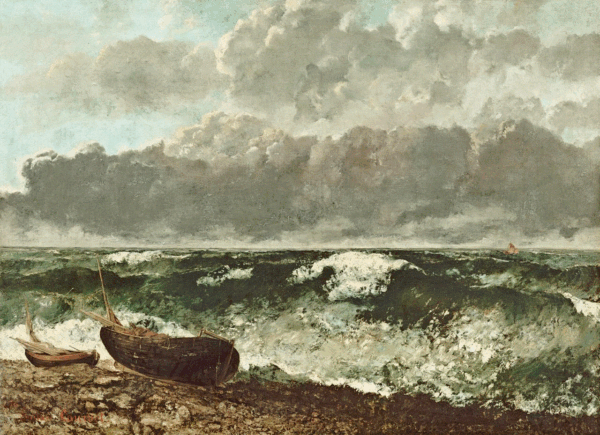 La Mer orageuse – Gustave Courbet Gustave Courbet 2024-11-21