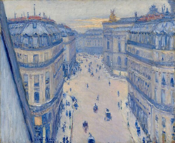 La rue Halévy vista dal sesto piano – Caillebotte Gustave Caillebotte 2025-01-29