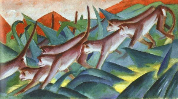 Frise dei scimmie – Franz Marc Franz Marc 2024-11-14