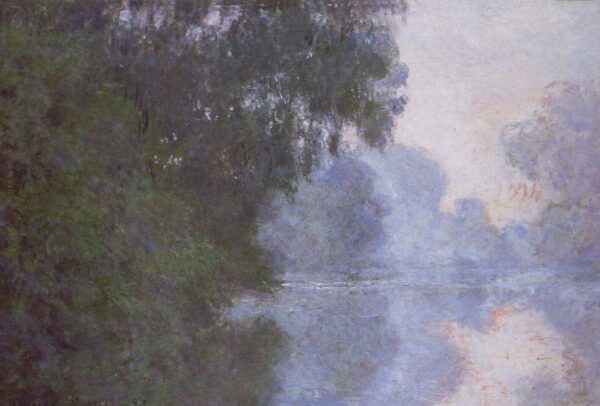 Matinée sulla Senna, effetto di nebbia – Claude Monet Cattedrali di Rouen serie di Monet 2024-11-21