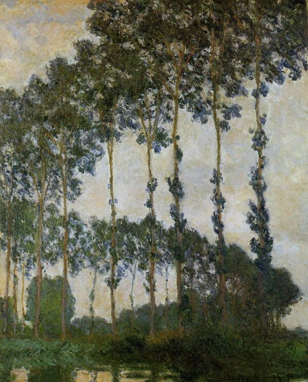 Poplars vicino a Giverny, tempo nuvoloso – Claude Monet Claude Monet 2024-11-21