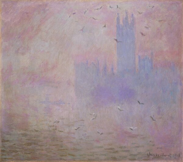 Le Parlement, mouettes (W 1612) – Claude Monet Claude Monet 2024-11-21