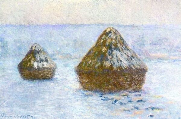 Les Meules, inverno di Claude Monet Claude Monet 2024-11-21