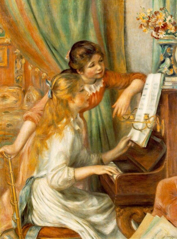 Ragazze al pianoforte 1892 – Pierre-Auguste Renoir Pierre-Auguste Renoir 2024-11-21