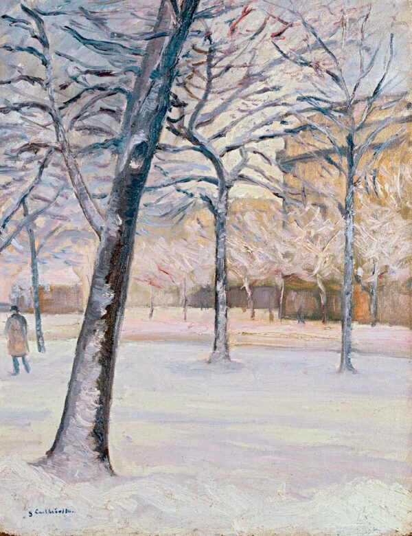 Parco sotto la neve, c.1888 – Caillebotte Gustave Caillebotte 2025-01-30