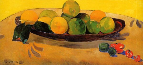 Frutta e peperoni esotici su un piatto – Paul Gauguin Paul Gauguin 2024-11-14