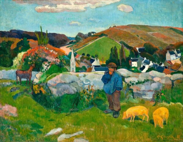 Troupeau di maiali in Bretagna – Paul Gauguin Paul Gauguin 2024-11-14