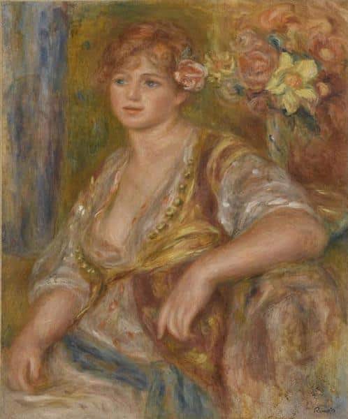 Donna bionda con una rosa, c.1915 – Pierre-Auguste Renoir Pierre-Auguste Renoir 2024-09-19